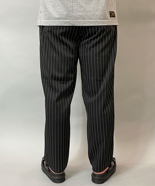JACKROSE（ジャックローズ）の「JE-ピンストライプ・パンツ-2（スラックス・メンズ・ブラック/グレー/チャコール・S/M/L）」の5枚目の写真