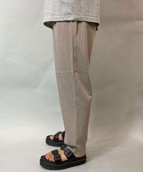 JACKROSE（ジャックローズ）の「JE-ピンストライプ・パンツ-2（スラックス・メンズ・ブラック/グレー/チャコール・S/M/L）」の6枚目の写真