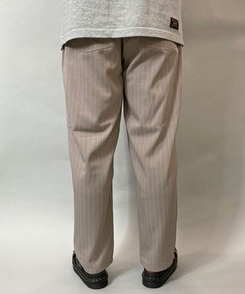 JACKROSE（ジャックローズ）の「JE-ピンストライプ・パンツ-2（スラックス・メンズ・ブラック/グレー/チャコール・S/M/L）」の7枚目の写真