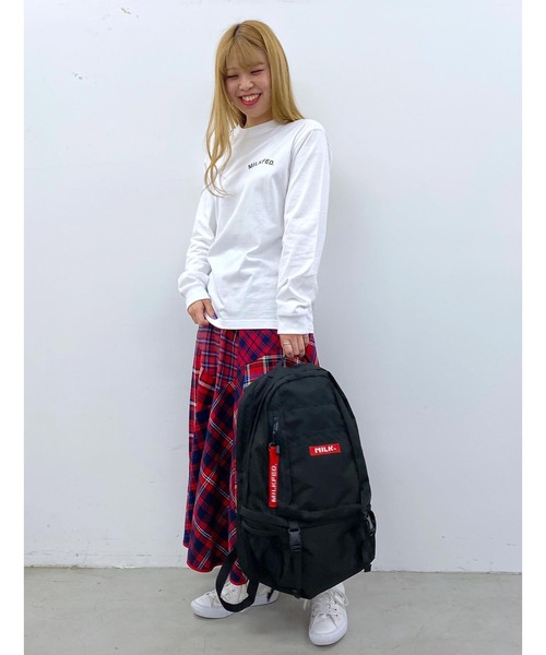 MILKFED.(ミルクフェド)の「LS TEE LEMON(Tシャツ/カットソー・レディース・ホワイト/ブラック・ONE SIZE)」の13枚目の写真