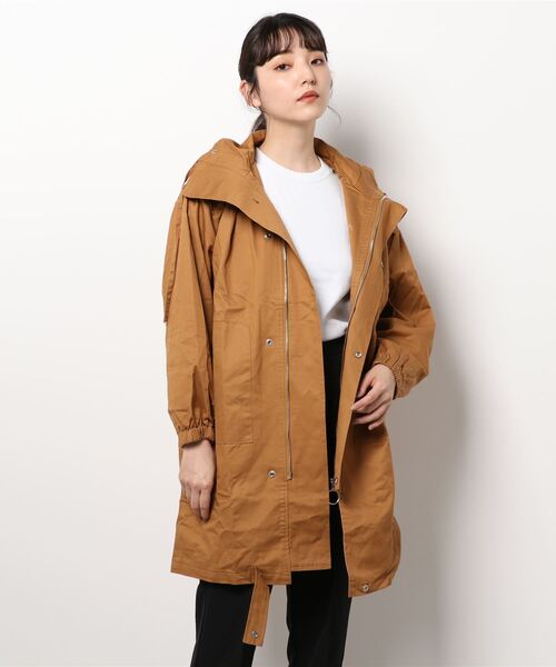 aimoha（アイモハ）の「帽子付け韓国風chicコート（モッズコート・レディース・ブラック/ベージュ/ブラウン系その他・SMALL/MEDIUM/LARGE）」の22枚目の写真