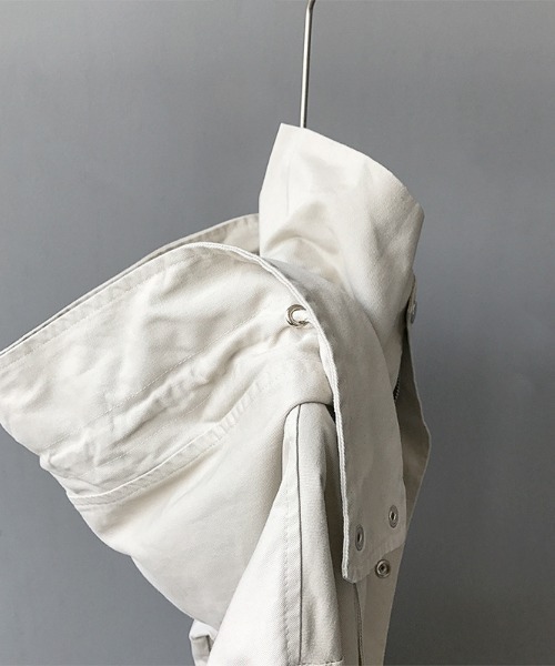 aimoha（アイモハ）の「帽子付け韓国風chicコート（モッズコート・レディース・ブラック/ベージュ/ブラウン系その他・SMALL/MEDIUM/LARGE）」の20枚目の写真