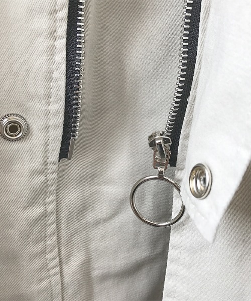 aimoha（アイモハ）の「帽子付け韓国風chicコート（モッズコート・レディース・ブラック/ベージュ/ブラウン系その他・SMALL/MEDIUM/LARGE）」の8枚目の写真