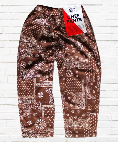 THE CASUAL（カジュアル）の「ダンボール サイドライン ペイズリー シェフパンツ キッズ（スウェットパンツ・キッズ・グレー系その他/ベージュ系その他/ベージュ/グレー系その他2/ブラック/ブラウン系その他/ブラック系その他/ブラウン/チャコール/杢グレー・140cm/120cm/110cm/130cm/150cm/160cm/100cm）」の18枚目の写真