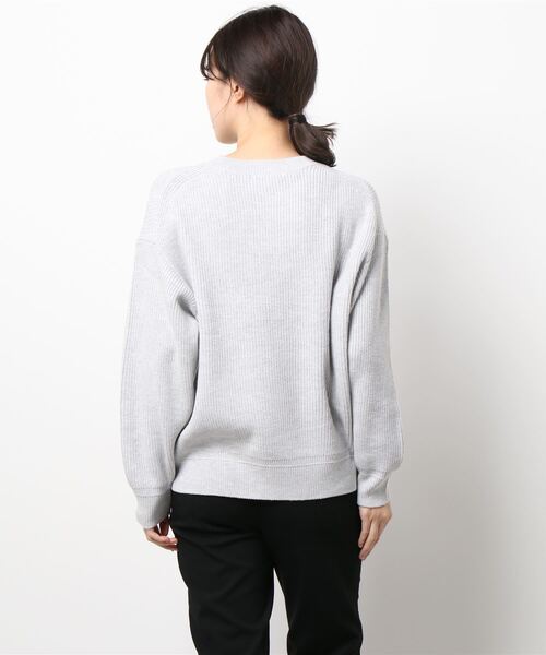 Grand PARK（グランドパーク）の「軽量ソフトニット（ニット/セーター・レディース・チャコールグレー/マスタード/トップグレー/レンガ・FREE）」の5枚目の写真