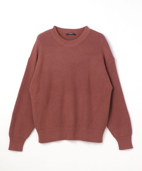 Grand PARK（グランドパーク）の「軽量ソフトニット（ニット/セーター・レディース・チャコールグレー/マスタード/トップグレー/レンガ・FREE）」の7枚目の写真