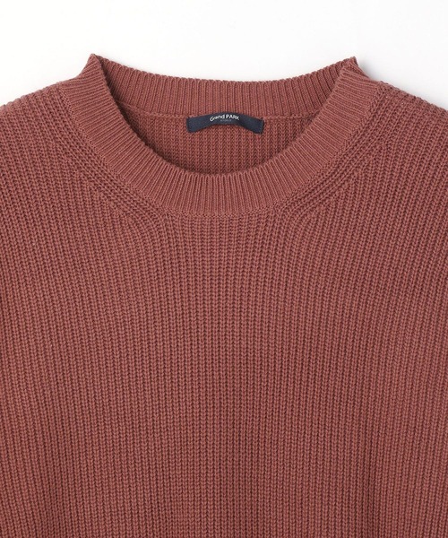 Grand PARK（グランドパーク）の「軽量ソフトニット（ニット/セーター・レディース・チャコールグレー/マスタード/トップグレー/レンガ・FREE）」の12枚目の写真