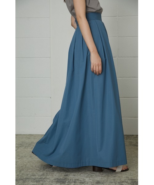 RIM.ARK リムアーク Tuck volume SK タック スカート RIM.ARK | Tuck volume comfort SK (LONG SKIRTS ) |RIM.ARK