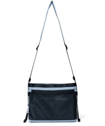BEAMS DESIGN（ビームス デザイン）　エラスティックメッシュ サコッシュバッグ