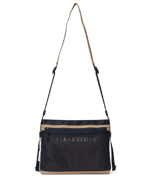 BEAMS DESIGN(ビームス デザイン)の「BEAMS DESIGN(ビームス デザイン) エラスティックメッシュ サコッシュバッグ(ショルダーバッグ・メンズ・ブラック/ネイビー/レッド/ベージュ/グレー/サンドベージュ/ライトグレー・FREE)」の5枚目の写真