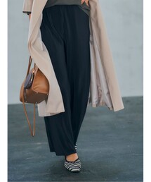 Cutie Blonde | 【S-L】カラープリーツカットパンツ(その他パンツ)