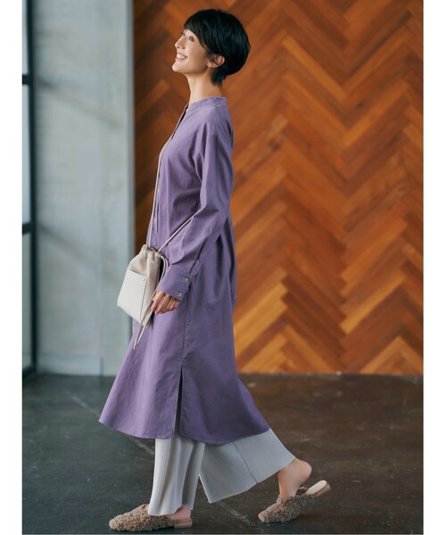 Cutie Blonde（キューティーブロンド）の「◆【S-L】カラープリーツカットパンツ（その他パンツ・レディース・ブラック/ブルー/ブラウン系その他/ナチュラル/キャメル/ピンク系・01/02/03）」の15枚目の写真