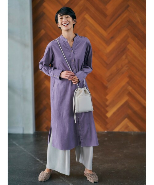 Cutie Blonde（キューティーブロンド）の「◆【S-L】カラープリーツカットパンツ（その他パンツ・レディース・ブラック/ブルー/ブラウン系その他/ナチュラル/キャメル/ピンク系・01/02/03）」の16枚目の写真