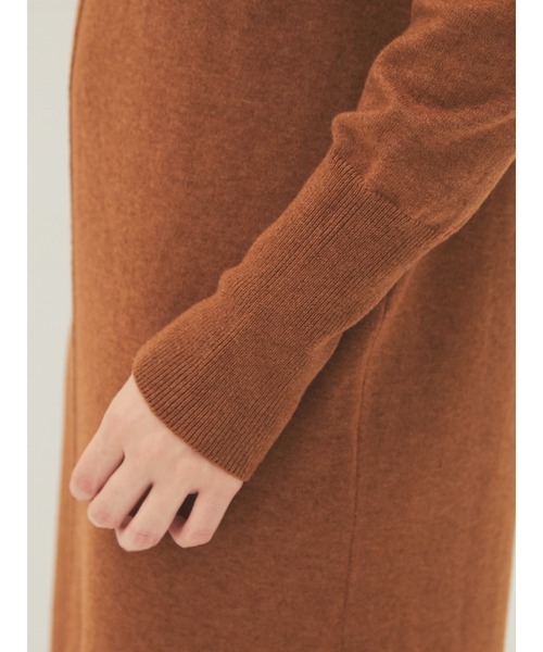 armonia(アルモニーア)の「armonia・タートルベストセットワンピース*(ワンピース・レディース・ブラウン/グレー・FREE)」の9枚目の写真