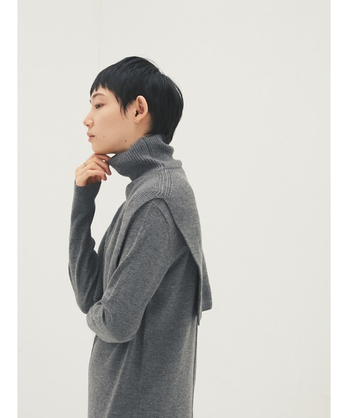 armonia(アルモニーア)の「armonia・タートルベストセットワンピース*(ワンピース・レディース・ブラウン/グレー・FREE)」の11枚目の写真