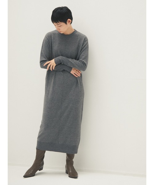 armonia(アルモニーア)の「armonia・タートルベストセットワンピース*(ワンピース・レディース・ブラウン/グレー・FREE)」の15枚目の写真