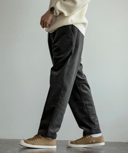 coen(コーエン)の「コーデュロイタックイージーテーパードパンツ(その他パンツ・メンズ・グレー/コバルトブルー/ブラック/ベージュ・X-LARGE/SMALL/MEDIUM/LARGE)」の12枚目の写真