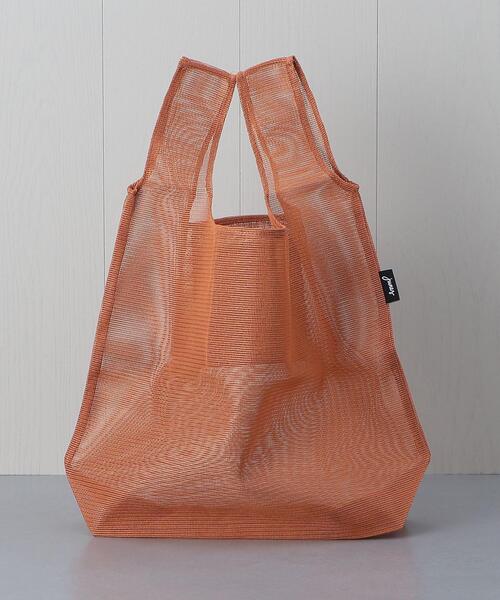 junes（ジュネス）の「＜junes＞THE HOMBER TOTE/バッグ（エコバッグ/サブバッグ・レディース・ダークグリーン/ブラウン/ゴールド・FREE）」の2枚目の写真