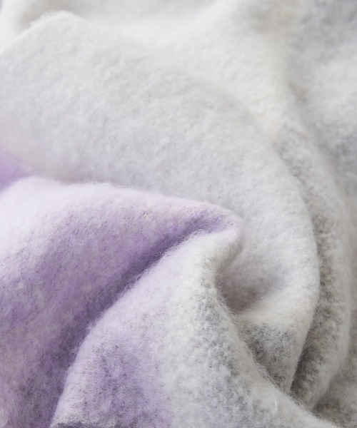 welleg（ウェレッグ）の「ふんわり ボリューム バルキーストール（ストール/ショール・レディース・ブルー/カーキ/イエロー/アイボリー/ブラウン/ライトグレー/パープル系その他/イエロー系その他/グリーン系その他・フリー）」の11枚目の写真