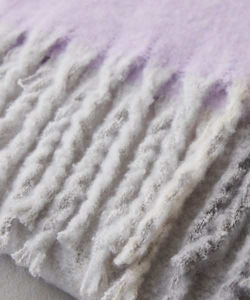 welleg（ウェレッグ）の「ふんわり ボリューム バルキーストール（ストール/ショール・レディース・ブルー/カーキ/イエロー/アイボリー/ブラウン/ライトグレー/パープル系その他/イエロー系その他/グリーン系その他・フリー）」の10枚目の写真