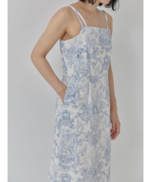 Ayla（アイラ）の「art print cami dress（ワンピース・レディース・グレー/ブルー・FREE）」の4枚目の写真