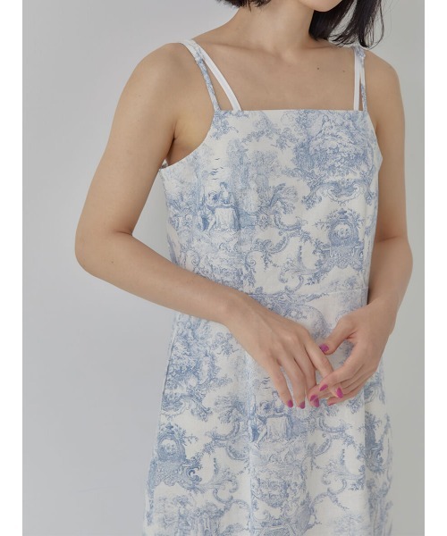 Ayla（アイラ）の「art print cami dress（ワンピース・レディース・グレー/ブルー・FREE）」の5枚目の写真