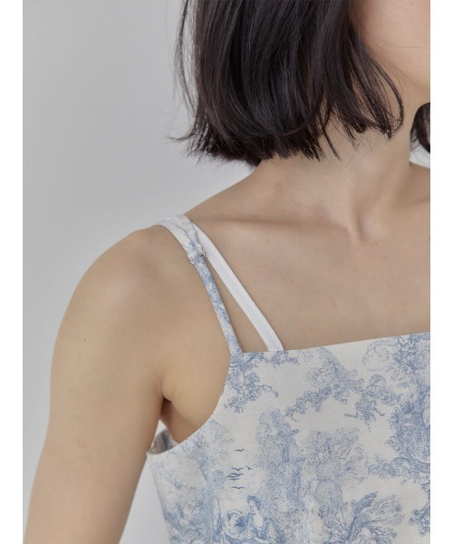 Ayla（アイラ）の「art print cami dress（ワンピース・レディース・グレー/ブルー・FREE）」の6枚目の写真