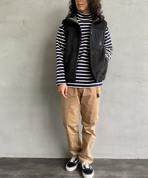 CHUMS（チャムス）の「[CHUMS/チャムス] ボンディングフリース ボアベスト（その他アウター・レディース・ブラック/ベージュ・M/L/XL）」の16枚目の写真