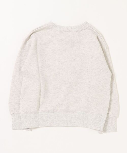 Russell Athletic（ラッセルアスレティック）の「【RUSSELL ATHLETIC】カレッジロゴプリントスウェット（100～150cm）（スウェット・キッズ・杢グレー/ネイビー/ワインレッド・100/110/120/130/140/150）」の4枚目の写真