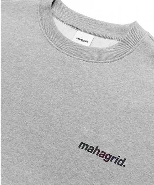 MAHAGRID（マハグリッド）の「【UNISEX】MAHAGRID／RAINBOWロゴクループルオーバー　2237626（スウェット・レディース・ブラック/グレー・SMALL/MEDIUM/LARGE/X-LARGE）」の8枚目の写真