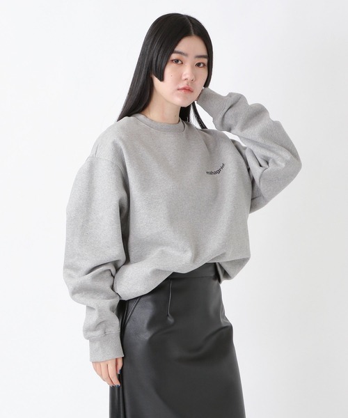 MAHAGRID（マハグリッド）の「【UNISEX】MAHAGRID／RAINBOWロゴクループルオーバー　2237626（スウェット・レディース・ブラック/グレー・SMALL/MEDIUM/LARGE/X-LARGE）」の18枚目の写真