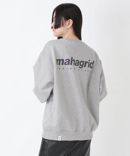 MAHAGRID（マハグリッド）の「【UNISEX】MAHAGRID／RAINBOWロゴクループルオーバー　2237626（スウェット・レディース・ブラック/グレー・SMALL/MEDIUM/LARGE/X-LARGE）」の20枚目の写真