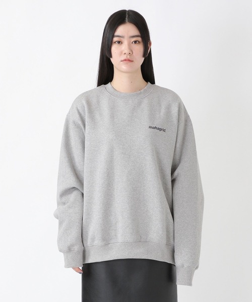 MAHAGRID（マハグリッド）の「【UNISEX】MAHAGRID／RAINBOWロゴクループルオーバー　2237626（スウェット・レディース・ブラック/グレー・SMALL/MEDIUM/LARGE/X-LARGE）」の21枚目の写真