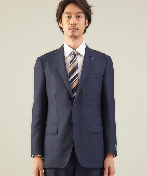 green label relaxing(グリーンレーベルリラクシング)の「<REDA×green label relaxing>カラー千鳥 2B RV スーツジャケット(スーツジャケット・メンズ・グレー/ネイビー・46/50/44/48/52/42)」の14枚目の写真