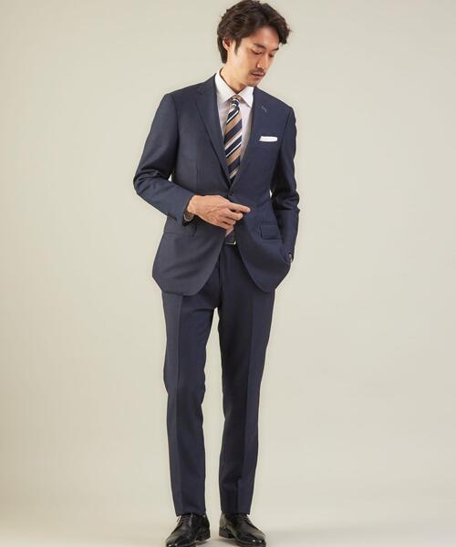 green label relaxing(グリーンレーベルリラクシング)の「<REDA×green label relaxing>カラー千鳥 2B RV スーツジャケット(スーツジャケット・メンズ・グレー/ネイビー・46/50/44/48/52/42)」の10枚目の写真