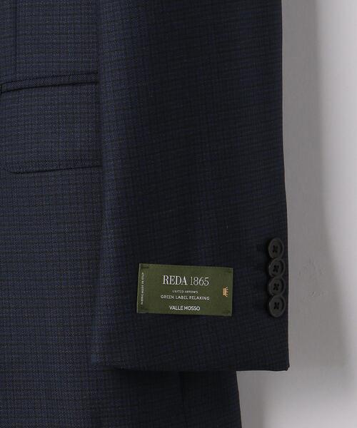 green label relaxing(グリーンレーベルリラクシング)の「<REDA×green label relaxing>カラー千鳥 2B RV スーツジャケット(スーツジャケット・メンズ・グレー/ネイビー・46/50/44/48/52/42)」の4枚目の写真