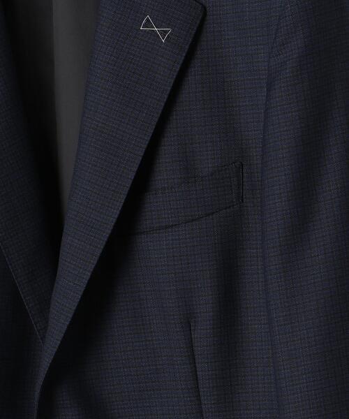 green label relaxing(グリーンレーベルリラクシング)の「<REDA×green label relaxing>カラー千鳥 2B RV スーツジャケット(スーツジャケット・メンズ・グレー/ネイビー・46/50/44/48/52/42)」の11枚目の写真