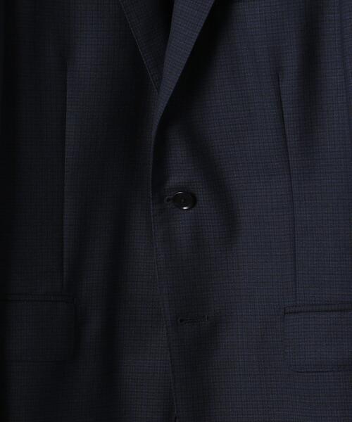green label relaxing(グリーンレーベルリラクシング)の「<REDA×green label relaxing>カラー千鳥 2B RV スーツジャケット(スーツジャケット・メンズ・グレー/ネイビー・46/50/44/48/52/42)」の7枚目の写真