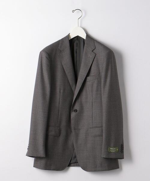 green label relaxing(グリーンレーベルリラクシング)の「<REDA×green label relaxing>カラー千鳥 2B RV スーツジャケット(スーツジャケット・メンズ・グレー/ネイビー・46/50/44/48/52/42)」の13枚目の写真