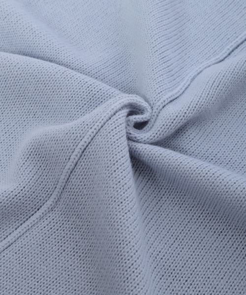 fifth（フィフス）の「サイドスリットハイネックリブスリーブニット（ニット/セーター・レディース・オフホワイト/ブラック/ブルー・MEDIUM）」の16枚目の写真