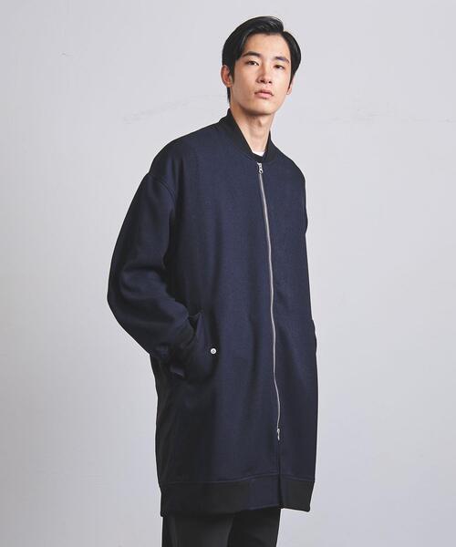 EN ROUTE（アンルート）の「＜EN ROUTE（アンルート）＞ ポリエステル/ツイル✕ナイロン/オックス ビッグ ブルゾン（その他アウター・メンズ・ネイビー/ブラック・3/1/2）」の8枚目の写真