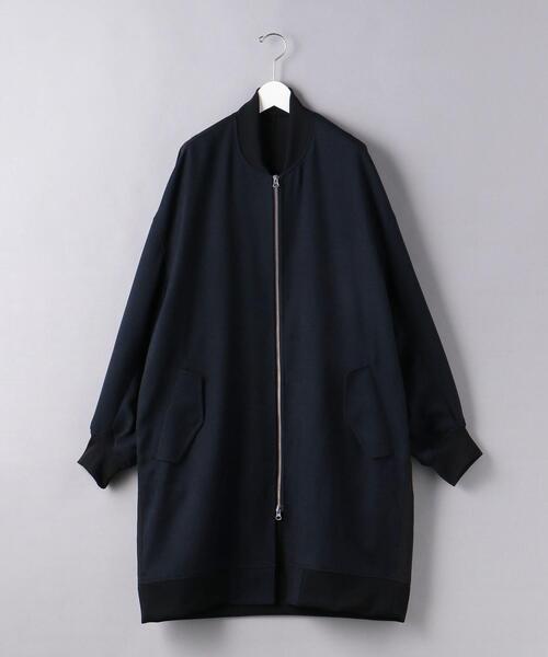 EN ROUTE（アンルート）の「＜EN ROUTE（アンルート）＞ ポリエステル/ツイル✕ナイロン/オックス ビッグ ブルゾン（その他アウター・メンズ・ネイビー/ブラック・3/1/2）」の12枚目の写真