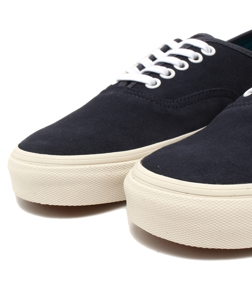 VANS（バンズ）の「VANS / オーセンティック V.SUE（スニーカー・メンズ・インディゴブルー/ゴールド・9.5inch/8inch/10inch/8.5inch/9inch）」の3枚目の写真
