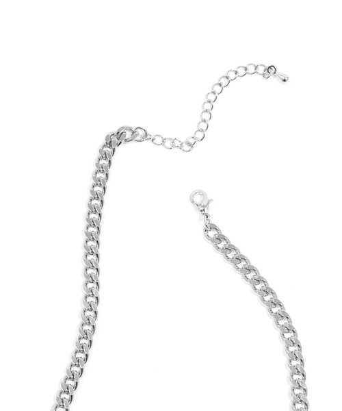 Figments（フィグメンツ）の「プレートチェーンネックレス（ネックレス・レディース・シルバー・FREE）」の4枚目の写真