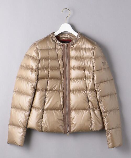 UNITED ARROWS（ユナイテッドアローズ）の「＜TATRAS（タトラス）＞AREN ダウンジャケット ▲（ダウンジャケット/コート・レディース・ベージュ/ダークグレー・02/03）」の2枚目の写真