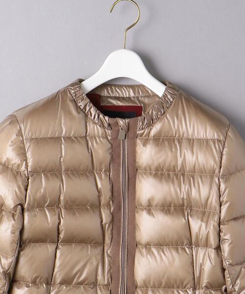 UNITED ARROWS（ユナイテッドアローズ）の「＜TATRAS（タトラス）＞AREN ダウンジャケット ▲（ダウンジャケット/コート・レディース・ベージュ/ダークグレー・02/03）」の5枚目の写真