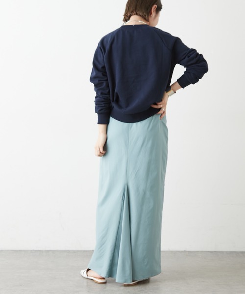 Omekashi(オメカシ)の「ストレッチバックテールスカート(スカート・レディース・ブラック/イエロー/オフホワイト/グリーン・36/38)」の7枚目の写真