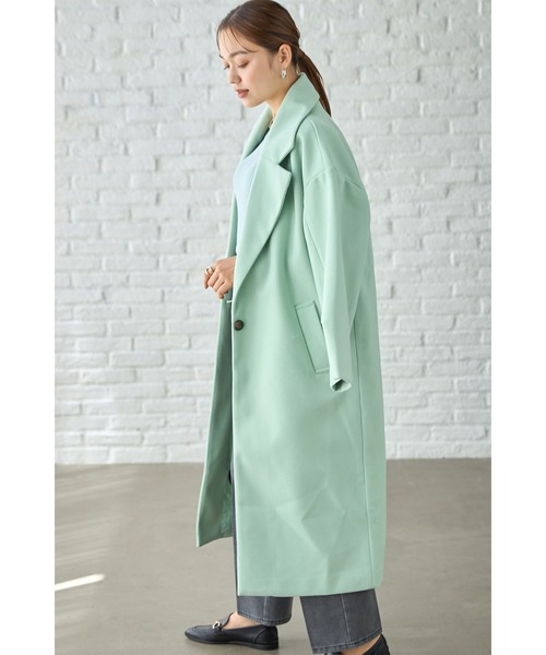 大島紬 アンサンブル 裏地付 チェスターコート 希少 セットアップ SETUP7（セットアップセブン） コート チェスターコート 谷まりあさん