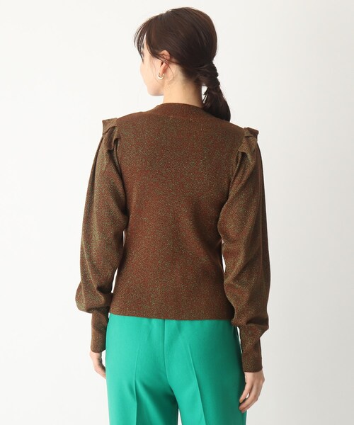 AG by aquagirl(エージーバイアクアガール)の「◆ショルダータックニット【WEB限定サイズ】(ニット/セーター・レディース・ブラック/ブラウン系その他7/ホワイト系/ベージュ系9・40/38/36)」の7枚目の写真