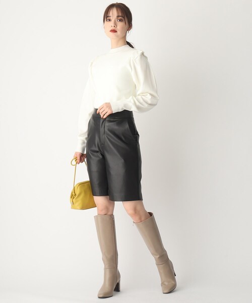 AG by aquagirl(エージーバイアクアガール)の「◆ショルダータックニット【WEB限定サイズ】(ニット/セーター・レディース・ブラック/ブラウン系その他7/ホワイト系/ベージュ系9・40/38/36)」の16枚目の写真